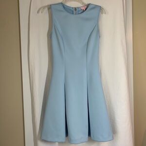 Ted Baker baby blue 'Tandace Fit & Flare' dress